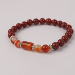 Red Jasper Bracelet (Mesh Rashi) Aries