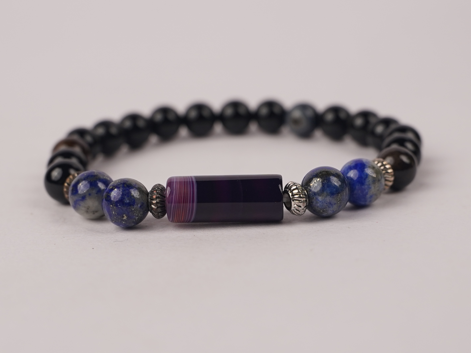Black Tourmaline Bracelet (Kumbh Rashi) Aquarius