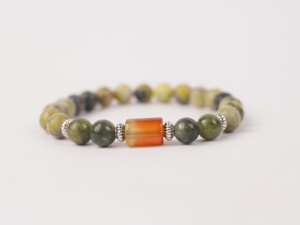 Green Agate Stone Bracelet (Kanya Rashi) Virgo