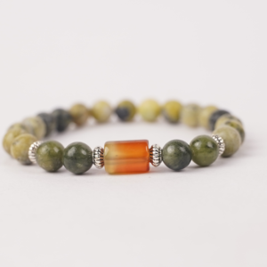 Green Agate Stone Bracelet (Kanya Rashi) Virgo