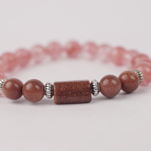 Rose Quartz Bracelet (Vrishchik Rashi) Scorpio