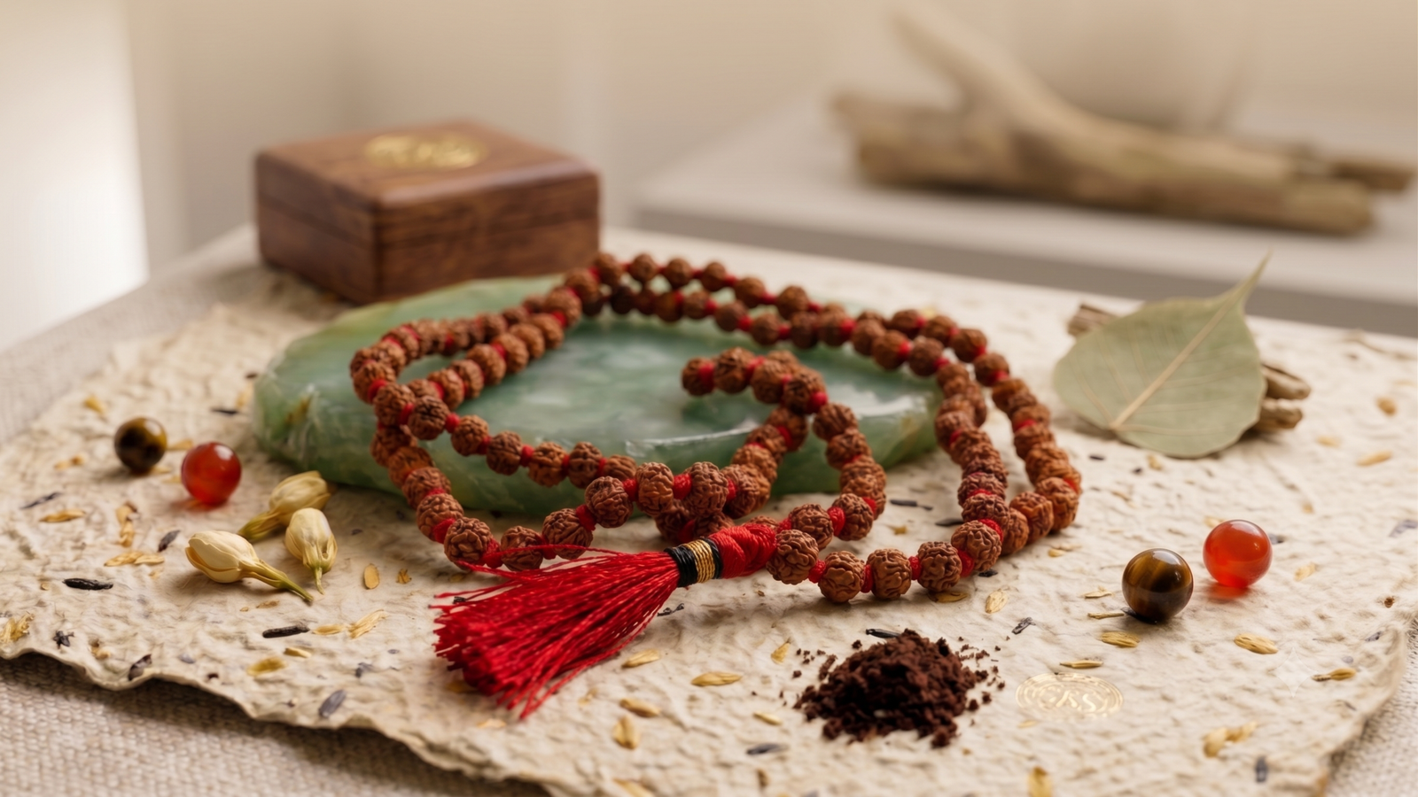 Rudraksh Mala (रुद्राक्ष की माला)8.660gms