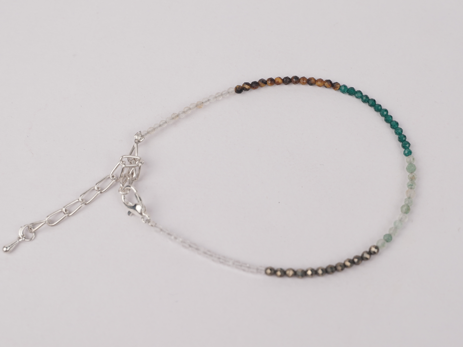 Tiger Eye with 7 Chakra Regular Bracelet - Image 5