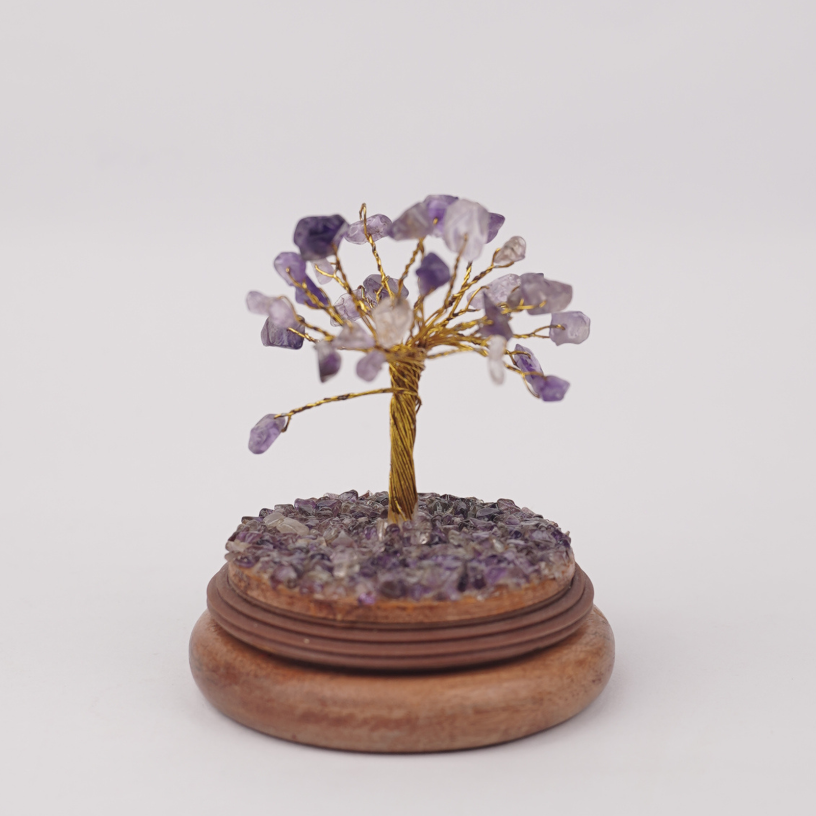 Rose Quartz Tree (गुलाबी क्वार्ट्ज का पेड़)